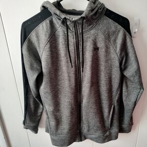 Under Armour Gray and Black Hoodie